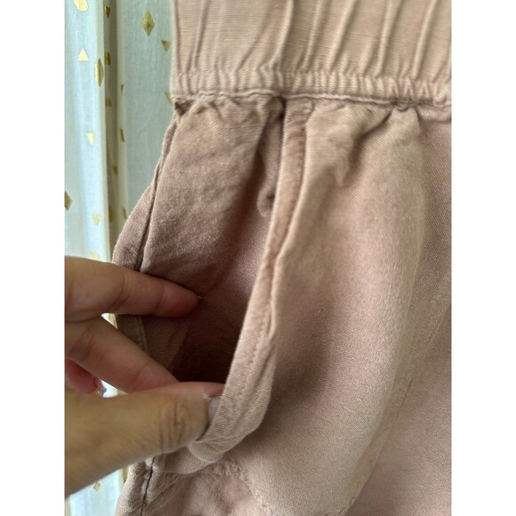 Cookies Clothing Co. Hawaii Linen Blend Large Elastic Waistband Pull On Shorts S - Picture 3 of 7